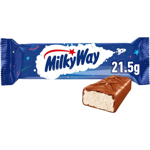 Regular Milky Way Nougat & Milk Chocolate Bar - (21.5g)