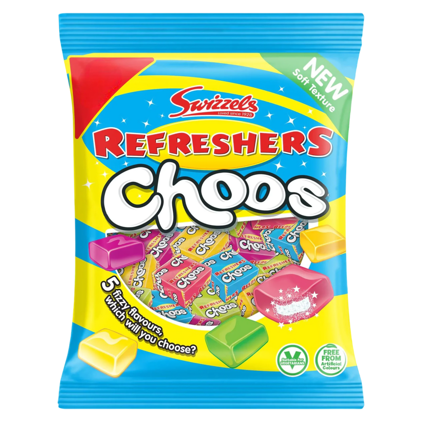 Regular Swizzels Refresher Choos - 4oz (115g)