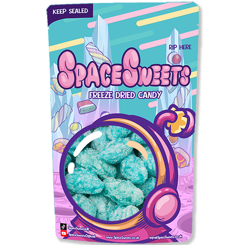 Freeze Dried Blue Raspberry Bottles