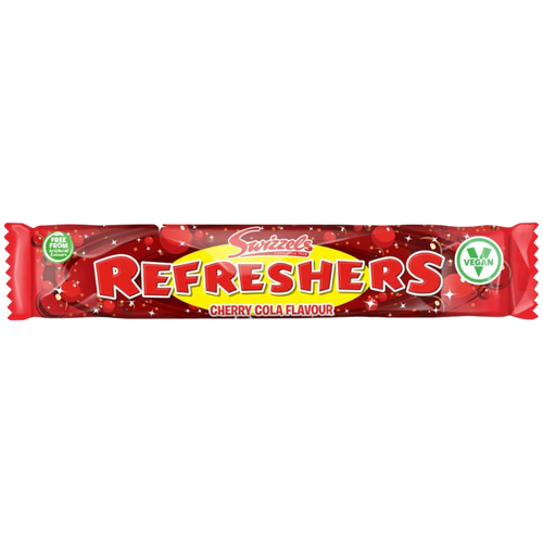 Regular Swizzels Refreshers Cherry Cola Chew Bars - 0.63oz (18g)