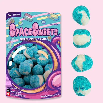 Freeze Dried Blue Raspberry Bon Bons