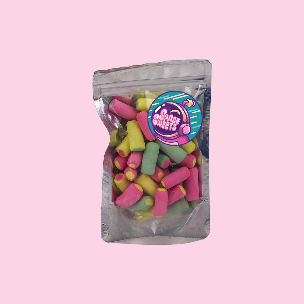 Freeze Dried Haribo Rhubarb and Custard SpaceSweets Freeze Dried