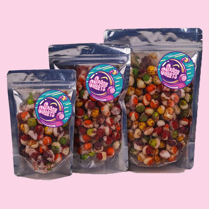 Freeze Dried Skittles Chamoy SpaceSweets Freeze Dried Sweets UK