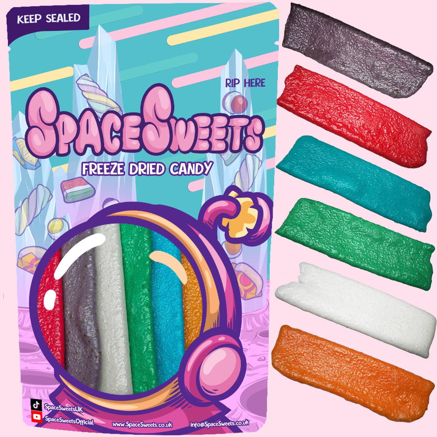 Freeze Dried American Sweets - Spacesweets