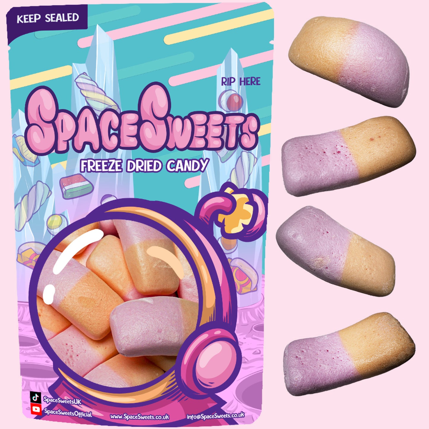 Freeze Dried Squashies - Cherry and Orange