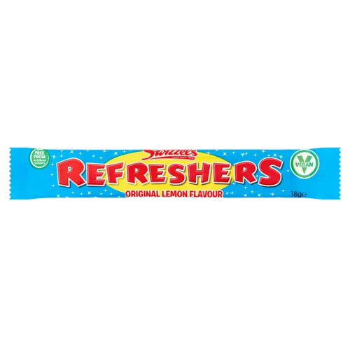 Regular Swizzels Refreshers Original Lemon Chew Bars 0.63oz (18g)