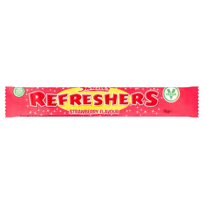 Swizzels Refreshers Strawberry Chew Bars 0.63oz (18g)