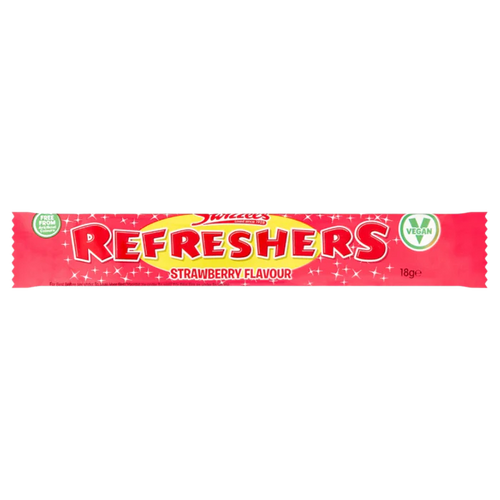 Regular Swizzels Refreshers Strawberry Chew Bars 0.63oz (18g)