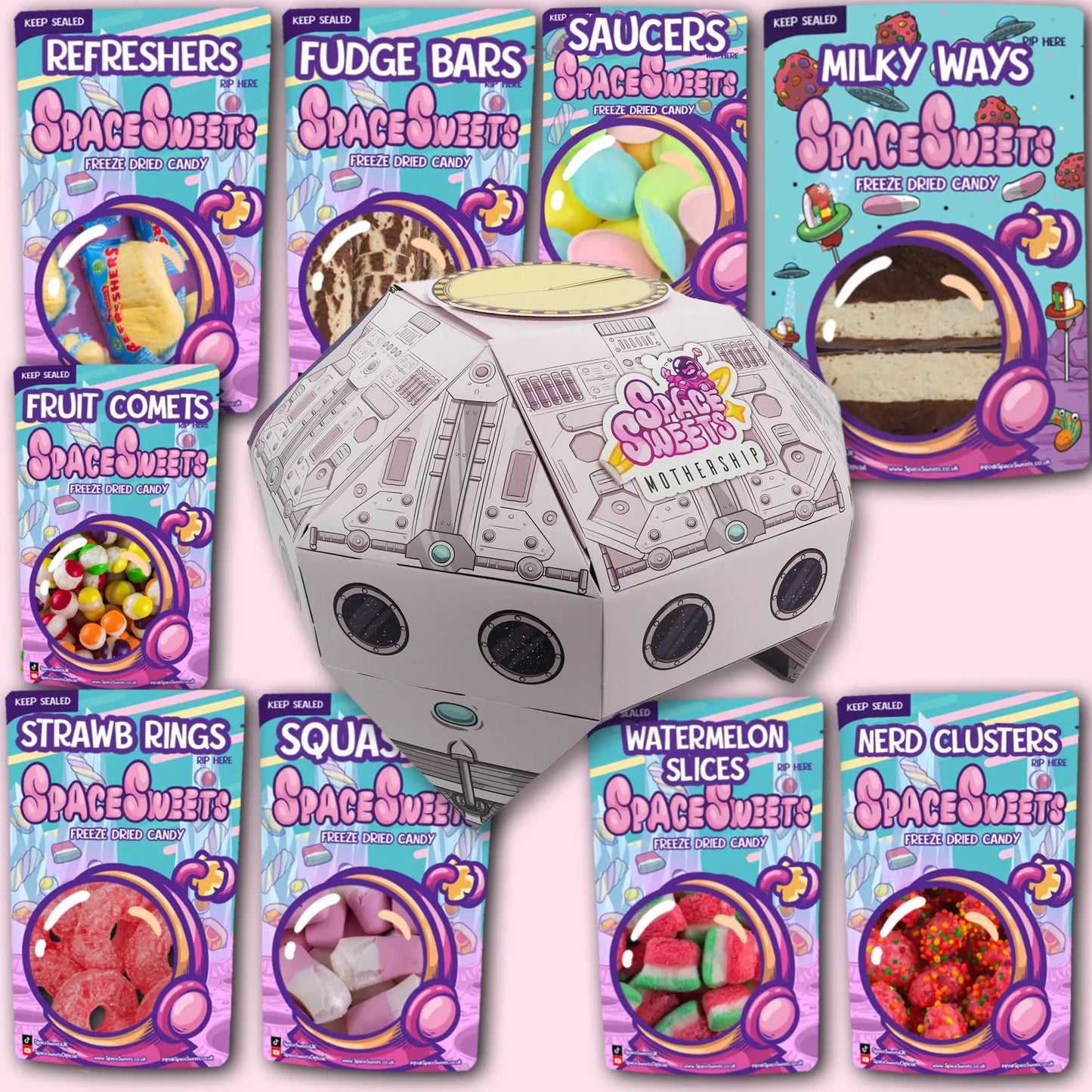 UFO Bestseller Sweet Box - 9 Packs