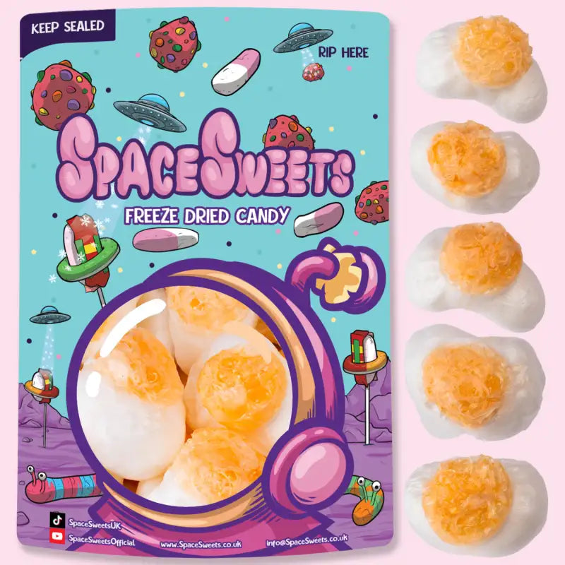 Freeze Dried Fried Eggs