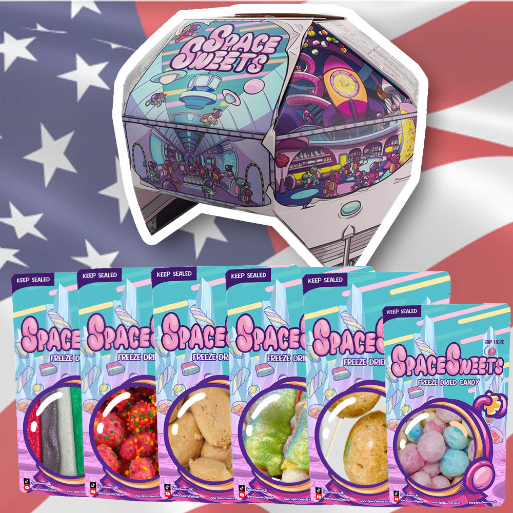 Freeze Dried American Candy Box