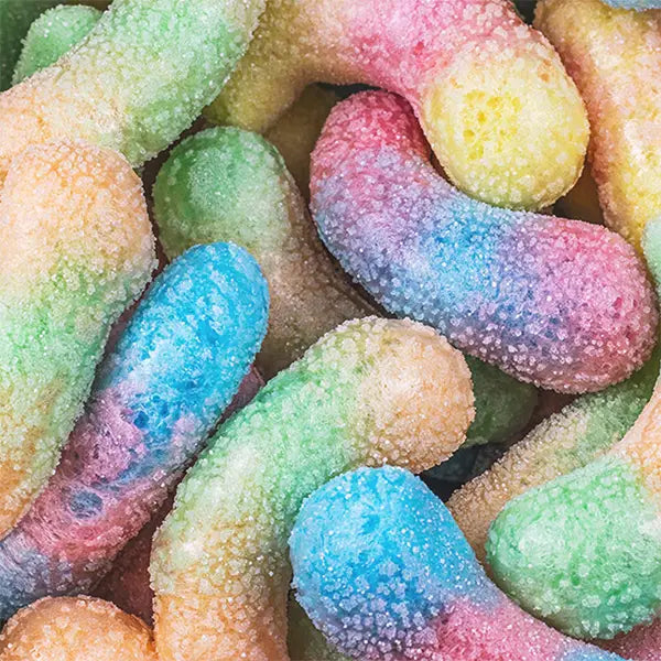 Freeze Dried Sour Worms