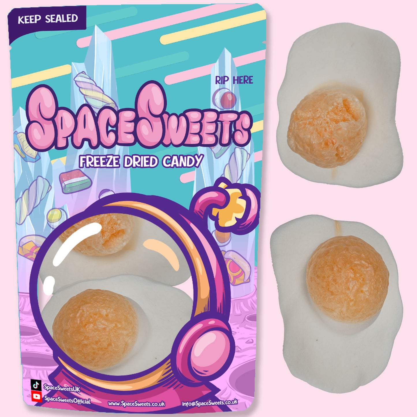 Freeze Dried Giant Fried Eggs