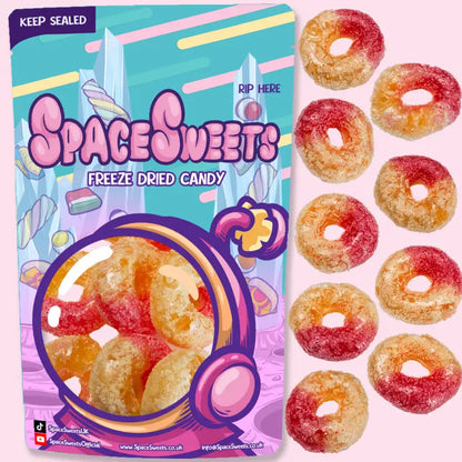 Freeze Dried Peach Rings