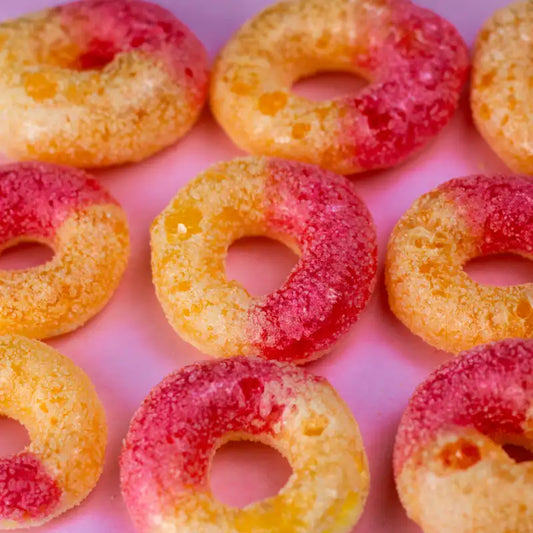 Freeze Dried Peach Rings