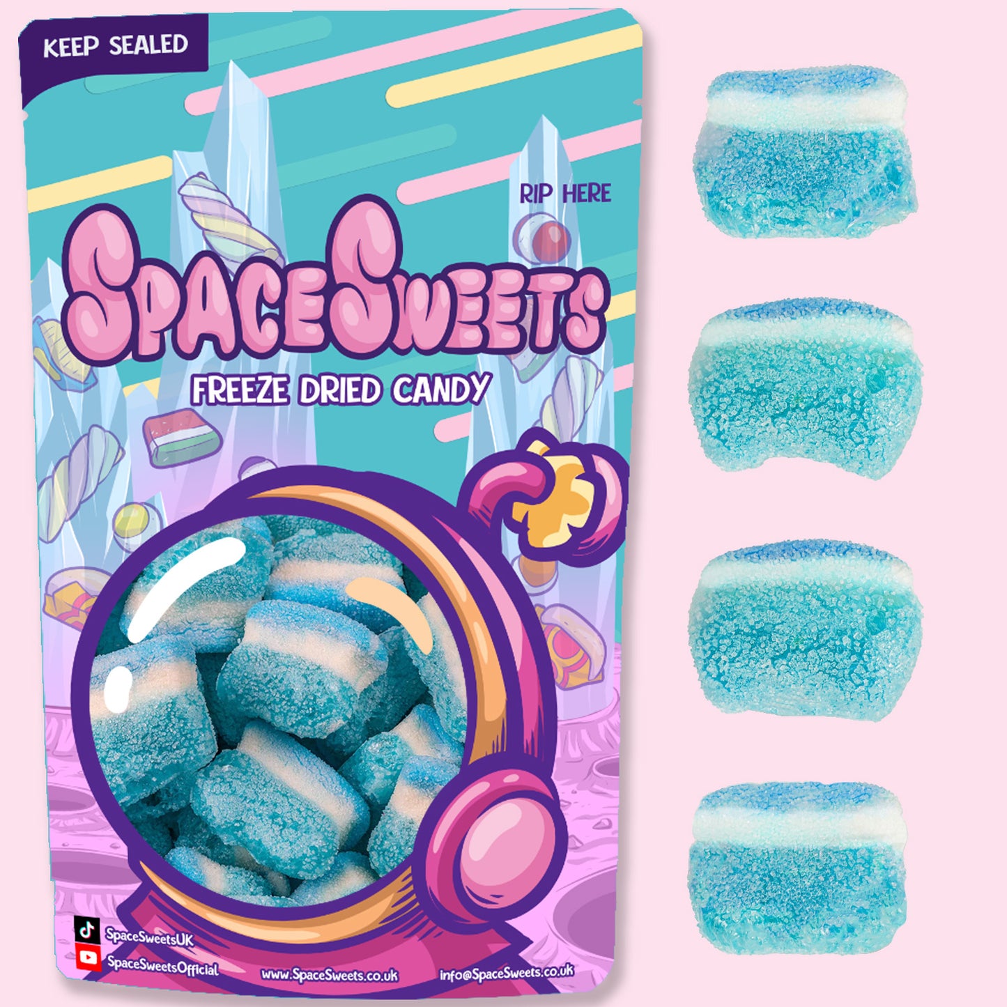 Freeze Dried Raspberry Slices