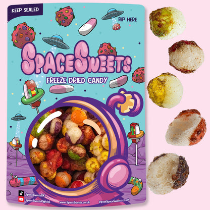 Freeze Dried Chamoy Fruit Comets