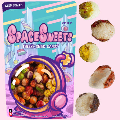 Freeze Dried Chamoy Fruit Comets