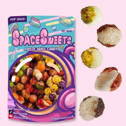 Freeze Dried Chamoy Fruit Comets