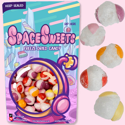 Freeze Dried Desserts Fruit Comets