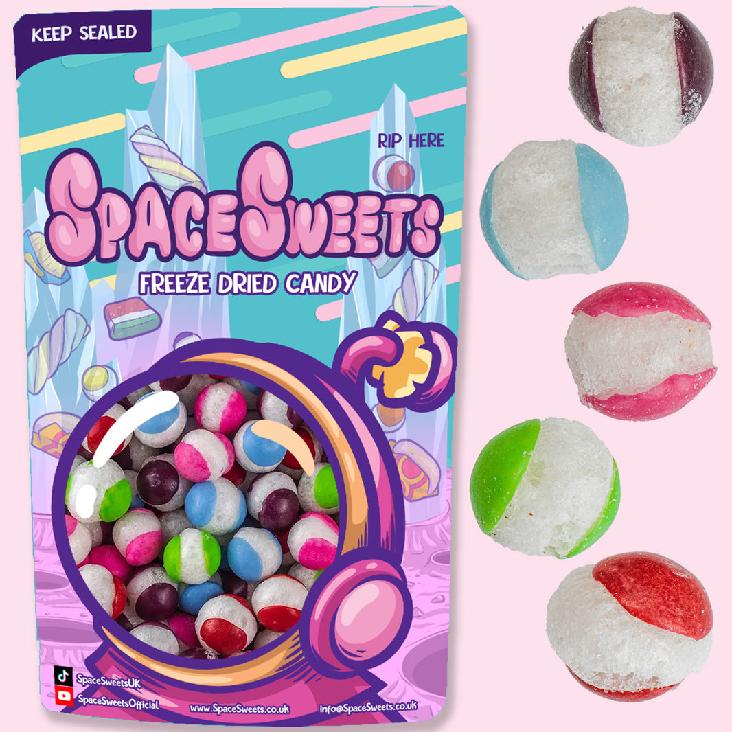 Freeze Dried Skittles - Dessert - SpaceSweets UK Freeze Dried Sweet ...