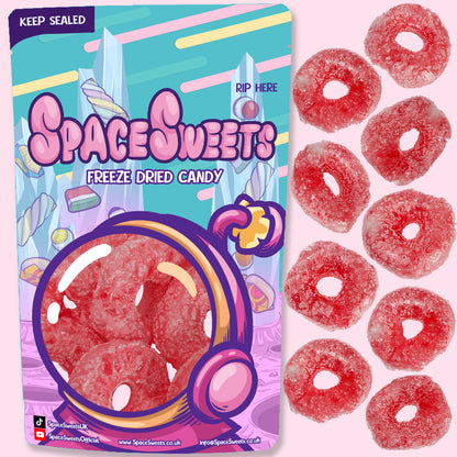 Freeze Dried Strawberry Rings