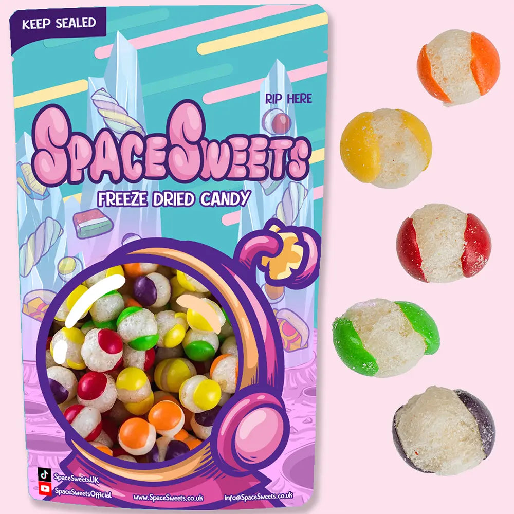 Freeze Dried Fruit Comets