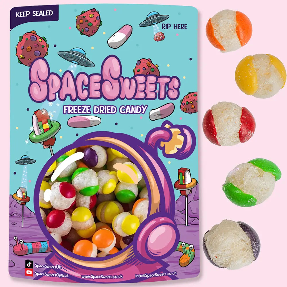 Freeze Dried Fruit Comets