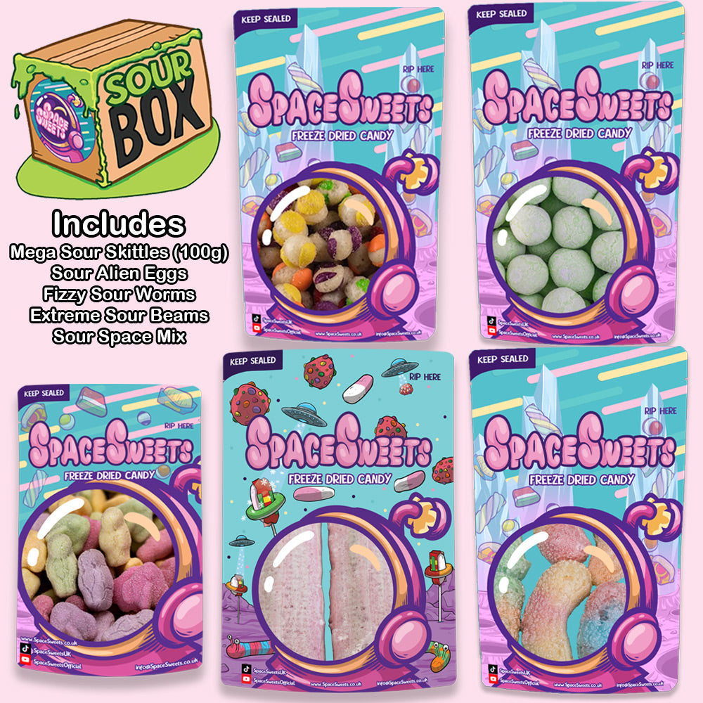 Freeze Dried SOUR Sweets Box